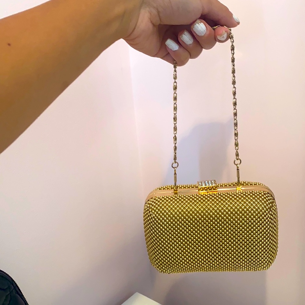 Bebe Gold Mini Bag